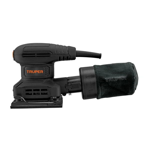 LIJADORA ORBITAL 1/4 HOJA, 300W, TRUPER INDUSTRIAL