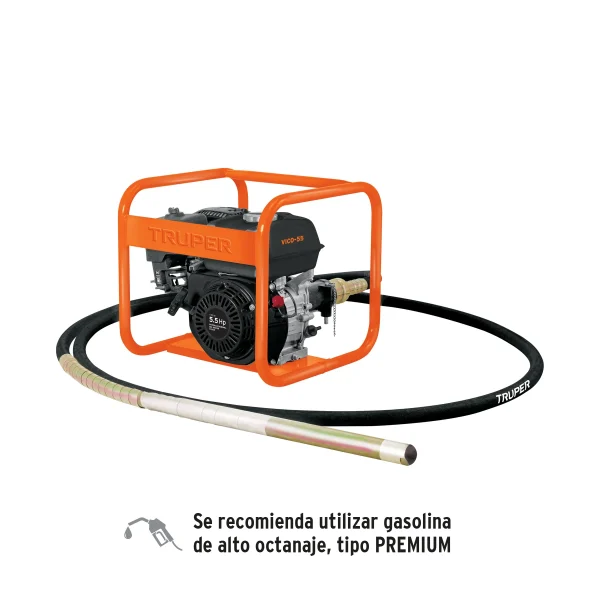 VIBRADOR PARA CONCRETO CON MOTOR A GASOLINA