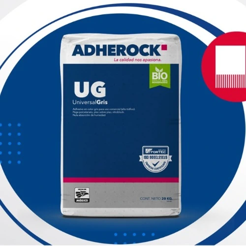 PEGAZULEJO GRIS ADHEROCK UG 20KG BULTO