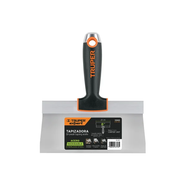 ESPATULA TAPIZADORA DE 8" ACERO INOXIDABLE