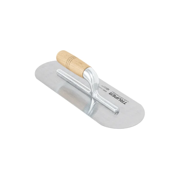 LLANA CANTO REDONDO 14" X 5" CON MANGO DE MADERA