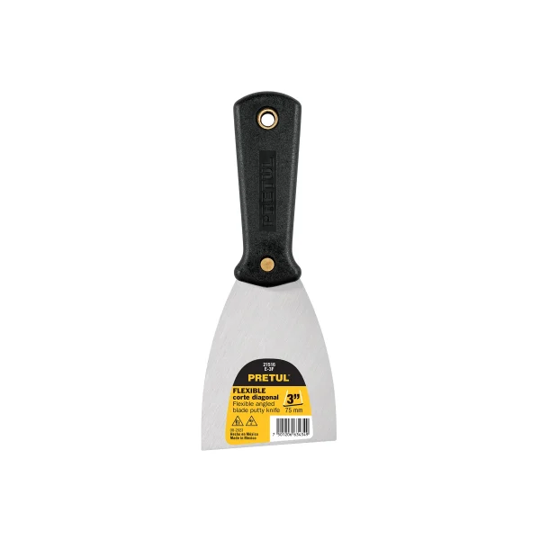 ESPATULA FLEXIBLE 3" MANGO DE PLASTICO