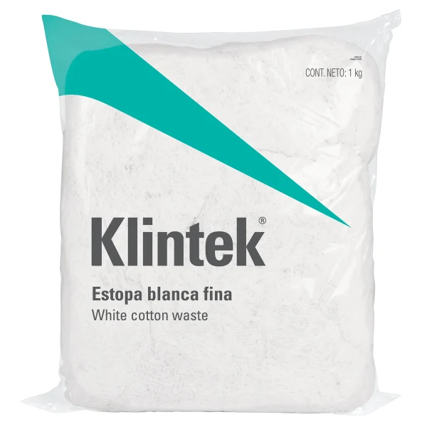 BOLSA DE 1kg DE ESTOPA EXTRA FINA