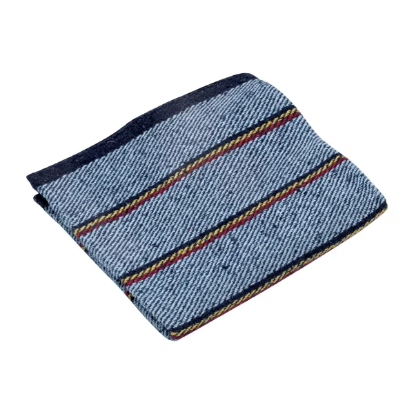 JERGA AZUL SARGA GRUESA DE 1m x 48cm