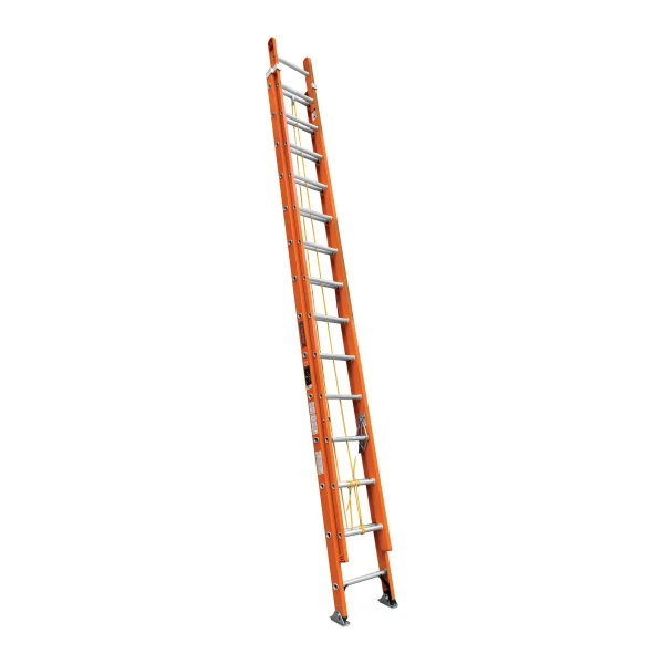 ESCALERA DE EXTENSION, 28 PELDAÑOS, FIBRA DE VIDRIO