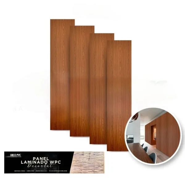 PANEL LAMINADO WPC PAROTA 60 X 280 cm